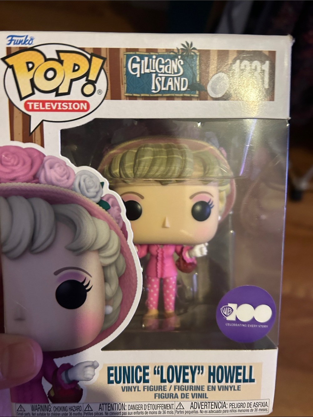Funko Pop! Gilligan's Island Eunice "Lovey" Howell — Pink and Purple Outfit